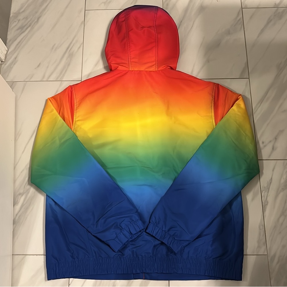 Men’s Polo Ralph Lauren Rainbow Windbreaker Jacket - Picture 3 of 3